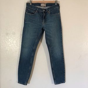 Everlane Mid-Ride Skinny Jeans in Mid Blue Size 26